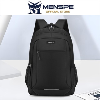 MENSPE Fashion Mens Backpack Portable Laptop Backpack Oxford Cloth Business Travel Bag Notebook Bag