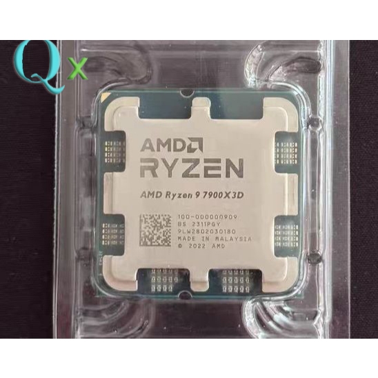 Upgrade Gaming CPU Ryzen 9 7900X3D AM5 CPU โปรเซสเซอร์ R9 7900X3D 4.4GHz 12-Core 24 ด้าย 128MB คอมพิ