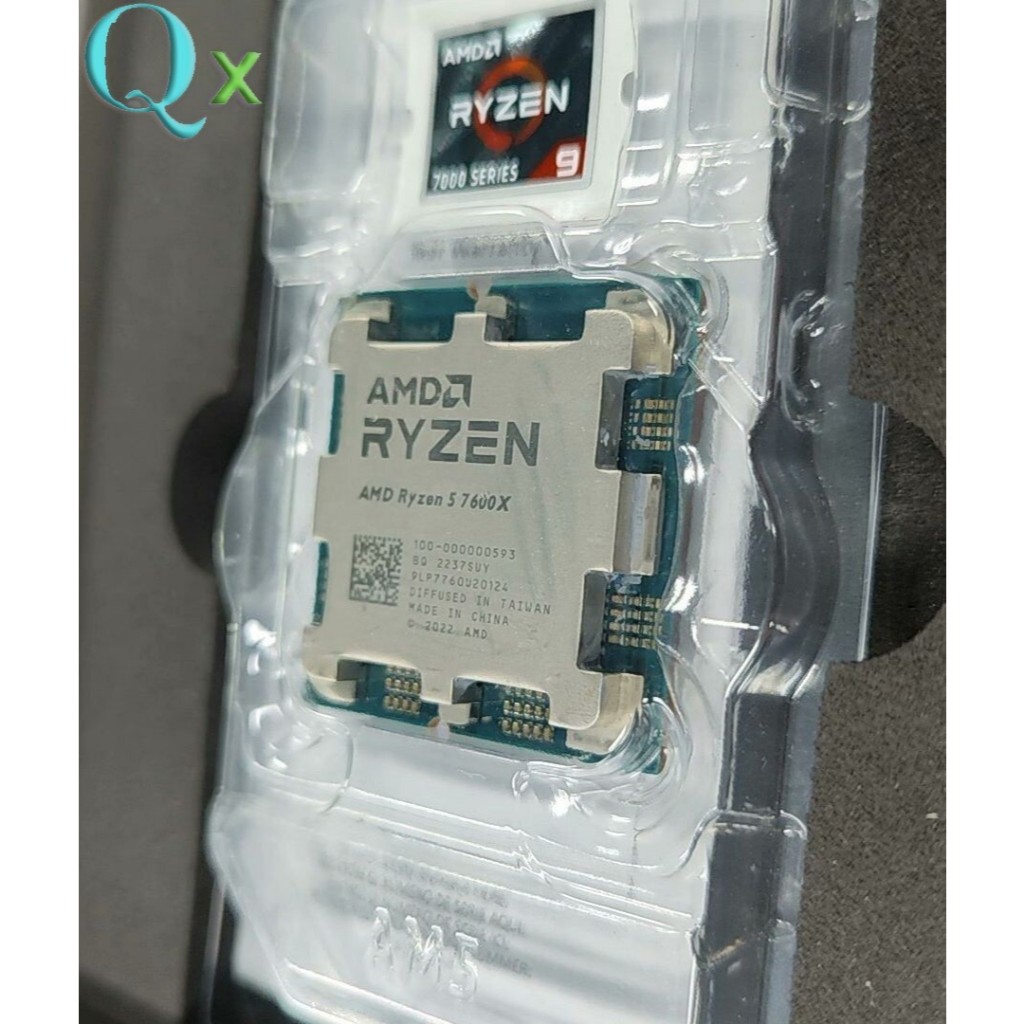 Upgrade Gaming CPU Ryzen 5 7600X R5 7600X AM5 โปรเซสเซอร์ CPU 4.7 GHz 6-Core 12-Thread 32MB 105W