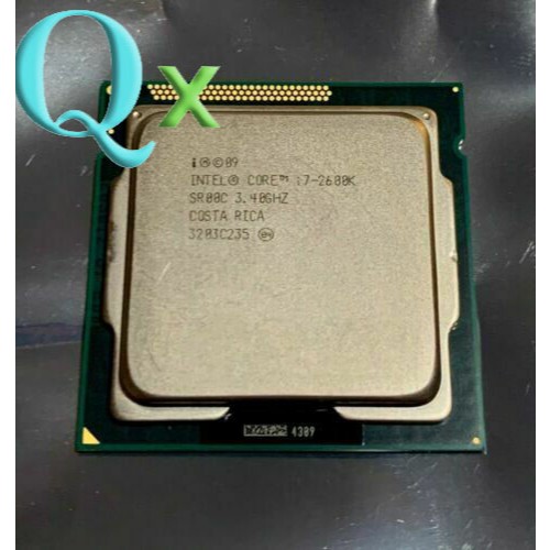 Upgrade Gaming CPU 2nd Gen Core i7-2600K LGA1155 CPU โปรเซสเซอร์ 3.4GHz Quad-Core 95W คอมพิวเตอร์เดส