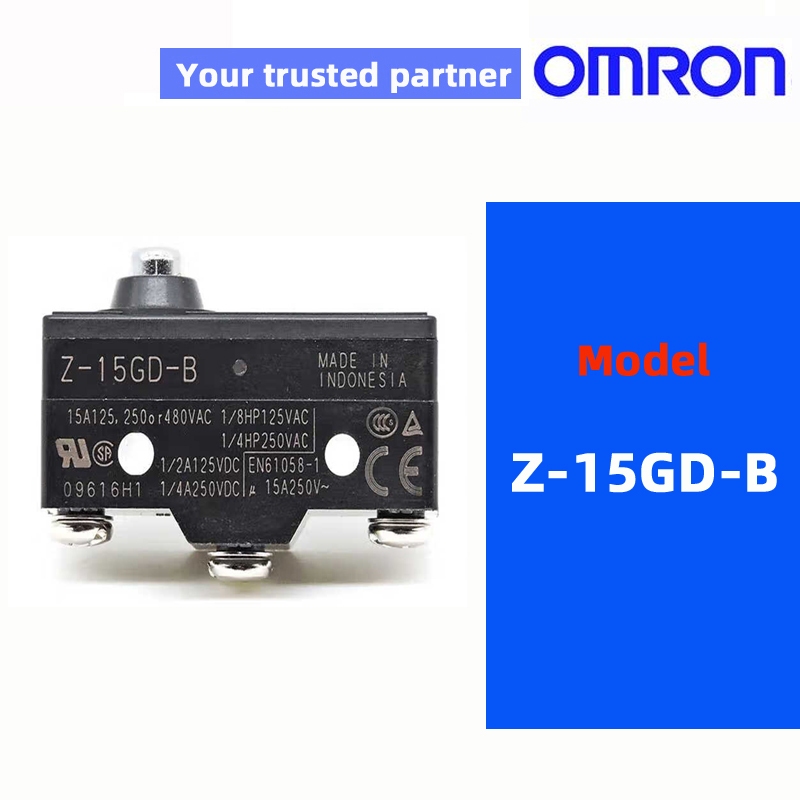 Original Omron Z-15GW22-B Z-15GQ22-B Z-15GW2-B Z-15GD-B Z-15GW2277-B Travel Switch Micro Switch