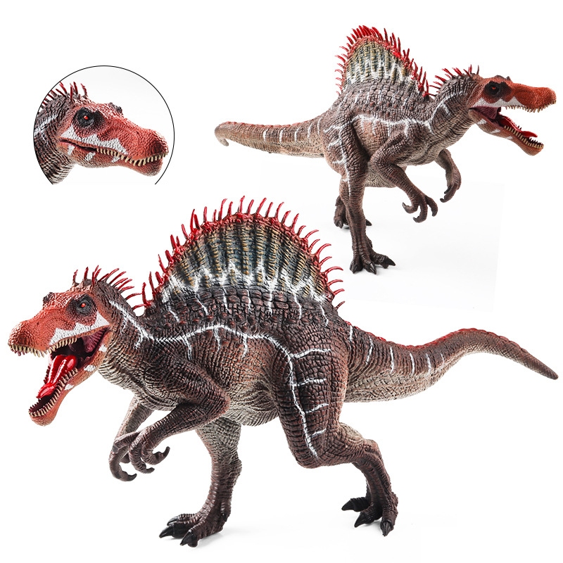 จําลองไดโนเสาร์กินเนื้อขนาดใหญ่รุ่น Rampage Spinosaurus Spinback Tyrannosaurus Rex Tyrannosaurus Rex