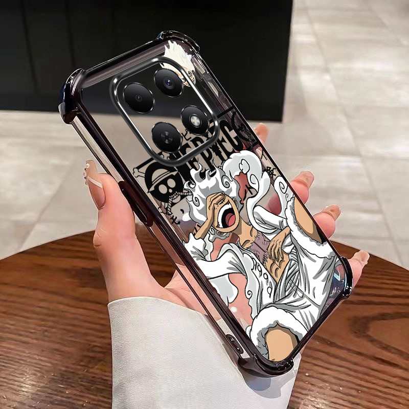 Xiaomi Redmi Note 15 Pro+ Note15 Pro 5G One Piece Luffy เคสซิลิโคนฝาครอบใสเคสป้องกันกล้อง