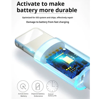 [เวอร์ชั่นประเทศไทย]สายเคเบิลข้อมูลการชาร์จ PD Fast Type-C to iOS เข้ากันได้กับอุปกรณ์ iOS ทุกรุ่นและโทรศัพท์ Android (สายชาร์จ)