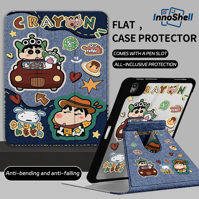 ⚡24ชั่วโมง⚡เคสiPad หมุนได้360 องศา รองรับ gen11 A16 Pro11 Air6/7 Air5 gen10 2022 10.9 gen7/8/9 10.2