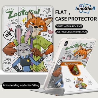 💥24 ชั่วโมง💥case iPad Gen9 Air6 Air7 ที่ใส่ปากกา Zootopia เค…