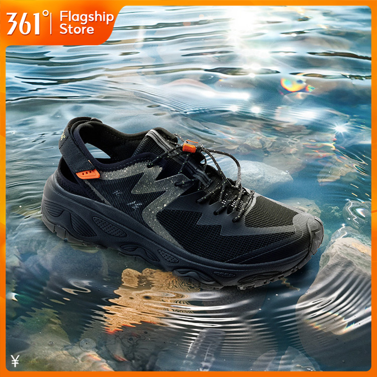 【361 Degrees】Trail Running 2.0 รองเท้าชายและหญิง รองเท้าแตะฤดูร้อน รองเท้าเดินป่าสำหรับเล่นกีฬากลางแ