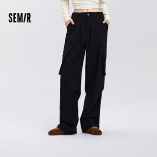 กางเกงยูทิลิตี้สำหรับผู้หญิง ฤดูใบไม้ผลิปี 2026 พื้นผิวผ้าเอ…