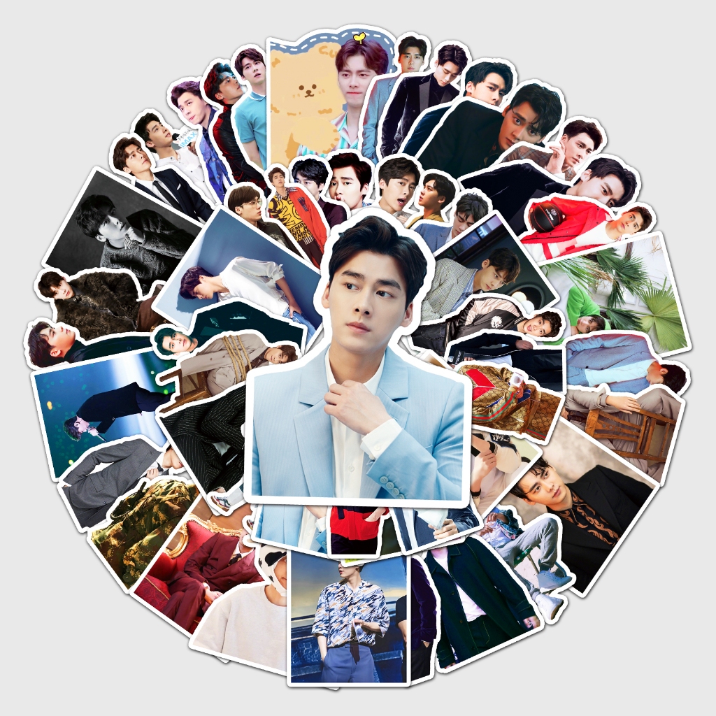 50 ชิ้น/เซ็ต Handmade การ์ตูนตลกน่ารัก Yifeng Li การ์ตูนแฟชั่นสติกเกอร์กันน้ําสําหรับ DIY ตกแต่งบนกร