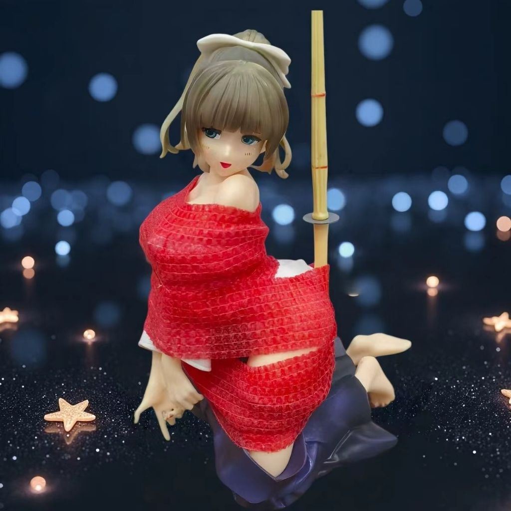 อะนิเมะ Xiyuan Temple สาวสวยสองมิติในประเทศ Hand-Made รุ่นแชสซีรถเดสก์ท็อปตกแต่งของขวัญสไตล์ใหม่