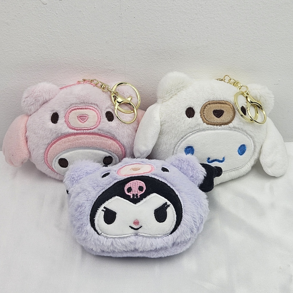 SANRIO ซานริโอ,พวงกุญแจ,กระเป๋าใส่เหรียญ,จี้ตุ๊กตา,กระเป๋าสตางค์ – โปรปัง