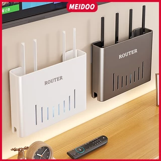 MEIDOO แท่นวางเราเตอร์นี้ทำจากเหล็กกล้าคาร์บอนและสามารถรับน้ำหนักของเราเตอร์และสายเคเบิลได้