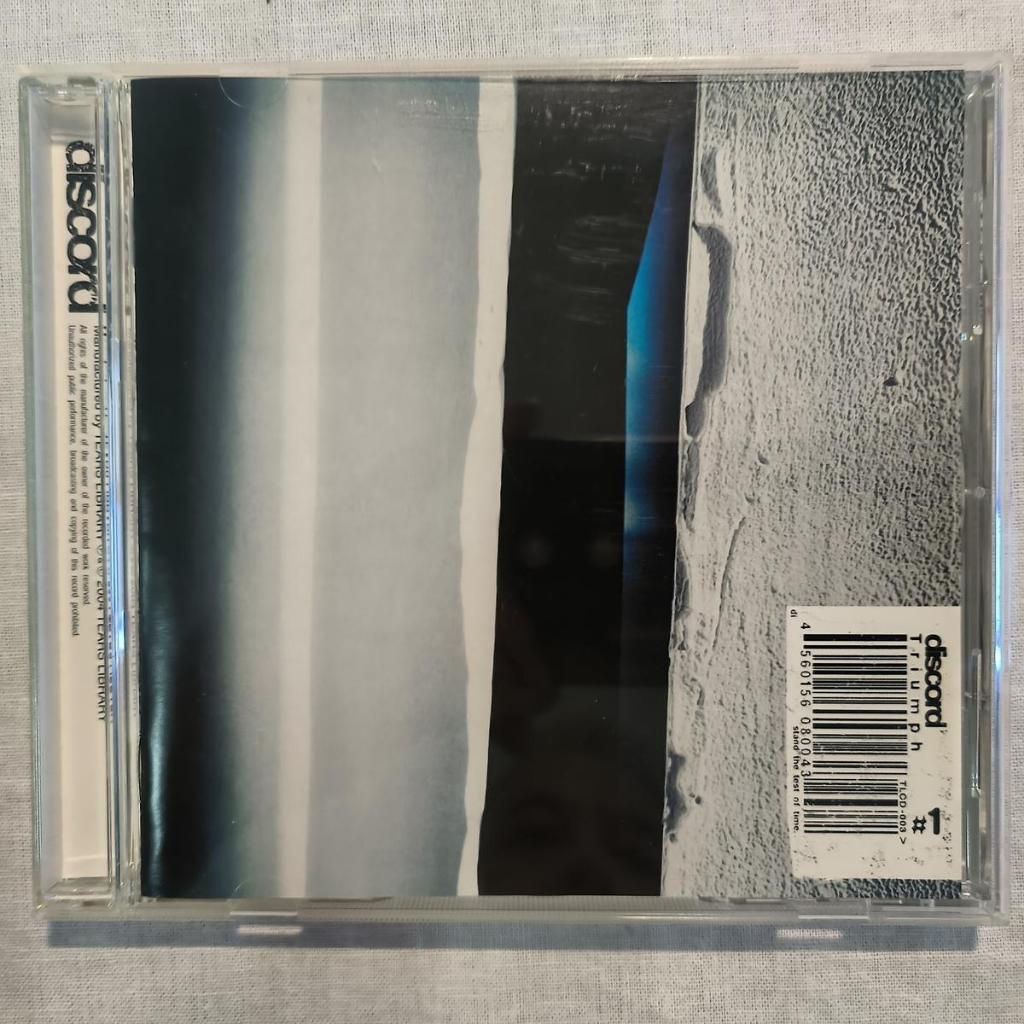 อัลบั้มซีดี Discord Triumph j-rock 2004