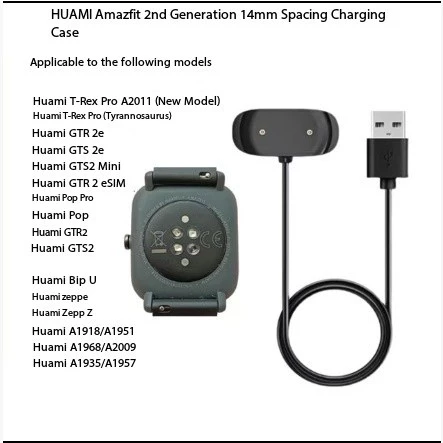 สายชาร์จ USB สําหรับ Amazfit Bip U, Bip 3 Pro, Bip 5, GTR 2, GTS 2 Mini, Rex Pro /amazfit active Magnetic amazfit Charger