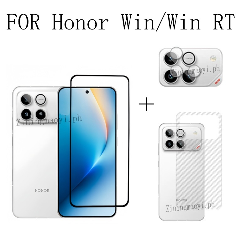 3in1 สําหรับ Honor Win/Win RT/Honor Power 2/Honor 500/400 Lite/X9D/X6C/X6B/X7B X7C X7D กระจกนิรภัยป้