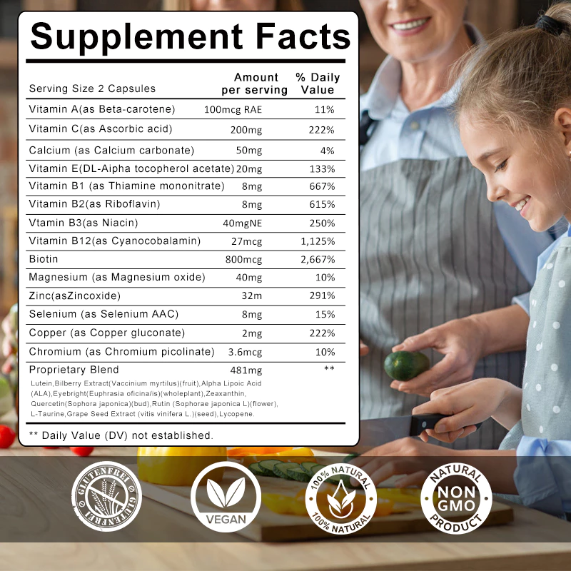 ลูทีน Lutein & ซีแซนทีน สกัดบิลเบอร์รี่ | วิตามินบำรุงสายตา ป้องกันแสงบลูไลต์ บำรุงจอตา thumbnail 8