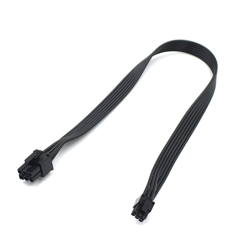 35 ซม.18AWG Mini 6 Pin ถึง 8 Pin PCI Express การ์ดอะแดปเตอร์สายไฟสําหรับ Mac Pro Tower/Power G5