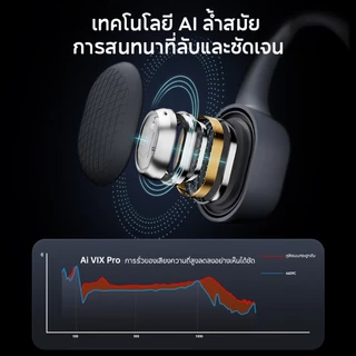 Philips TAA6609C Bone Conduction หูฟังบลูทูธกีฬามืออาชีพวิ่งและขี่แขวนหูหูฟังตัดเสียงรบกวน