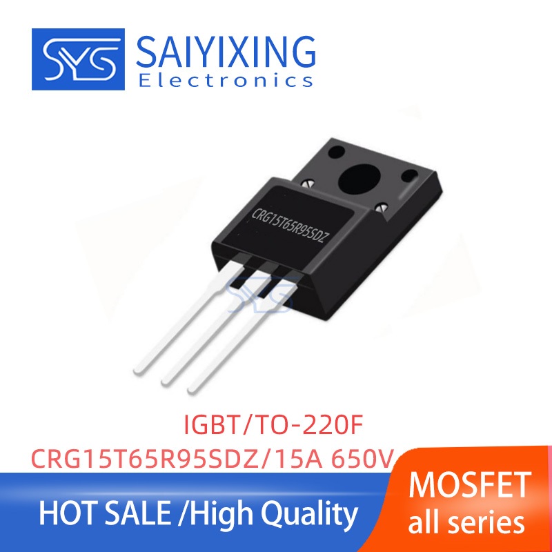 6PCS CRG15T65R95SDZ TO-220F IGBT 15A 650V CRG15T65R95SZ ทรานซิสเตอร์ G15T65R95SZ G15T65R95SDZ Field 