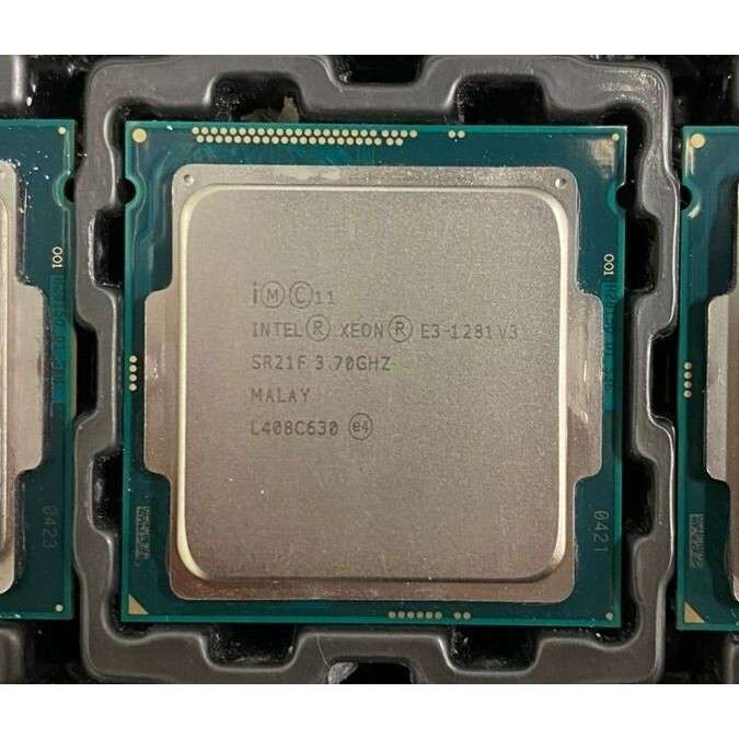 Upgrade Gaming CPU Xeon E3 1281 V3 LGA1150 CPU โปรเซสเซอร์ความถี่ 3.7GHz Quad Cores 8MB 82W SR21F คอ