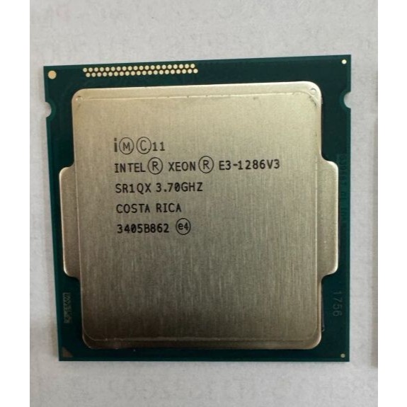 Upgrade Gaming CPU Xeon E3-1286 V3 LGA 1150 โปรเซสเซอร์ CPU 3.7GHz Quad CORE 8MB 84W E3 1286v3 คอมพิ