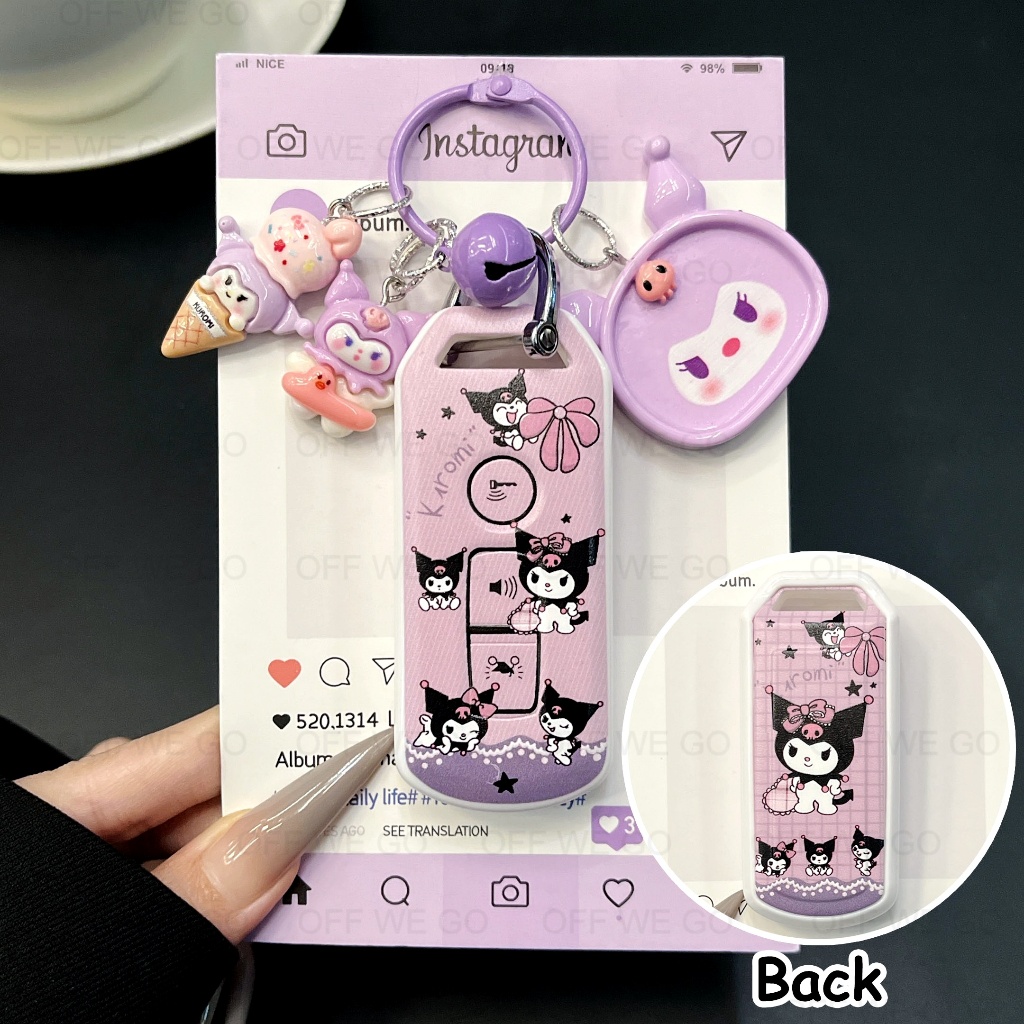 เคสกุญแจรีโมทฮอนด้าสําหรับ ADV150, PCX150, Vario 125-150, SH & Forza - ฝาครอบเคลือบ 3 ปุ่ม
