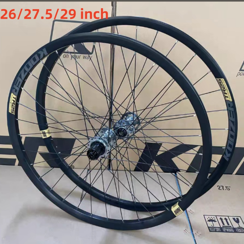 Koozer TR25 MTB Bike Wheelset 26”27.5”29” Inch Tubeless Ready 32 Holes 25mm custom Wheel Bike Parts
