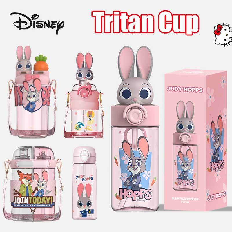 Tritan 2in1 ขวดน้ํา Nick Judy Kids Straw & Direct Drinking Cup Leakproof