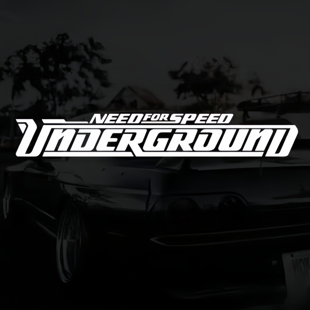 สติ๊กเกอร์ติดรถ NFS Need สําหรับ Spend Underground สติ๊กเกอร์สะท้อนแสงสําหรับกันชนกระจกด้านหลังรถจักรยานยนต์