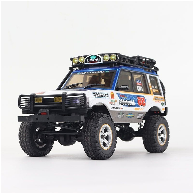 JXC LR1801 1/18 4WD RC Crawler Full-Proportional พร้อมการส่งผ่านกลไก 3 สปีด แสงเต็ม ค้นพบรถออฟโรด