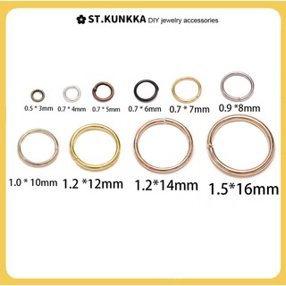 St.kunkka Set 200 อุปกรณ์เสริมหัวต่อแบบวงกลม 3-14มม