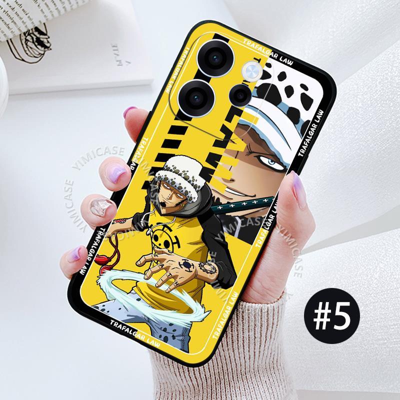 สําหรับ OPPO Reno 15 15F 14 14F 13 13F Pro 4G 5G CPH2825 CPH2801 CPH2813 CPH2811 CPH2739 CPH2737 CPH2699 CPH2701 CPH2697 CPH2689 onepiece กรณี luffy นุ่ม - รูปที่ 4