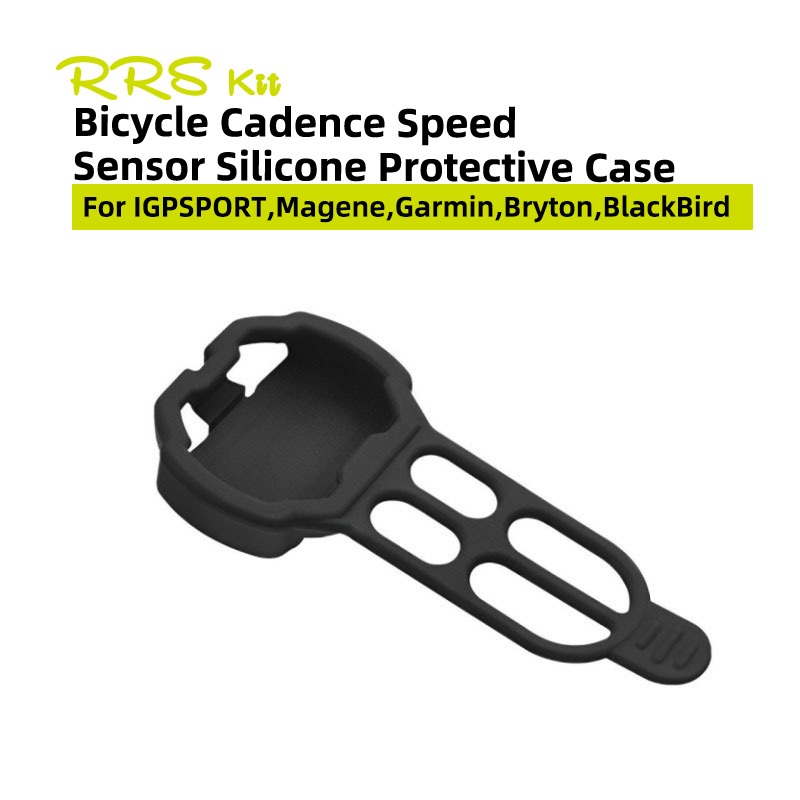 Rrskit จักรยาน Cadence Speed Sensor Silica ป้องกันกรณีจักรยานสําหรับ Garmin Igpsport Magene Bryton