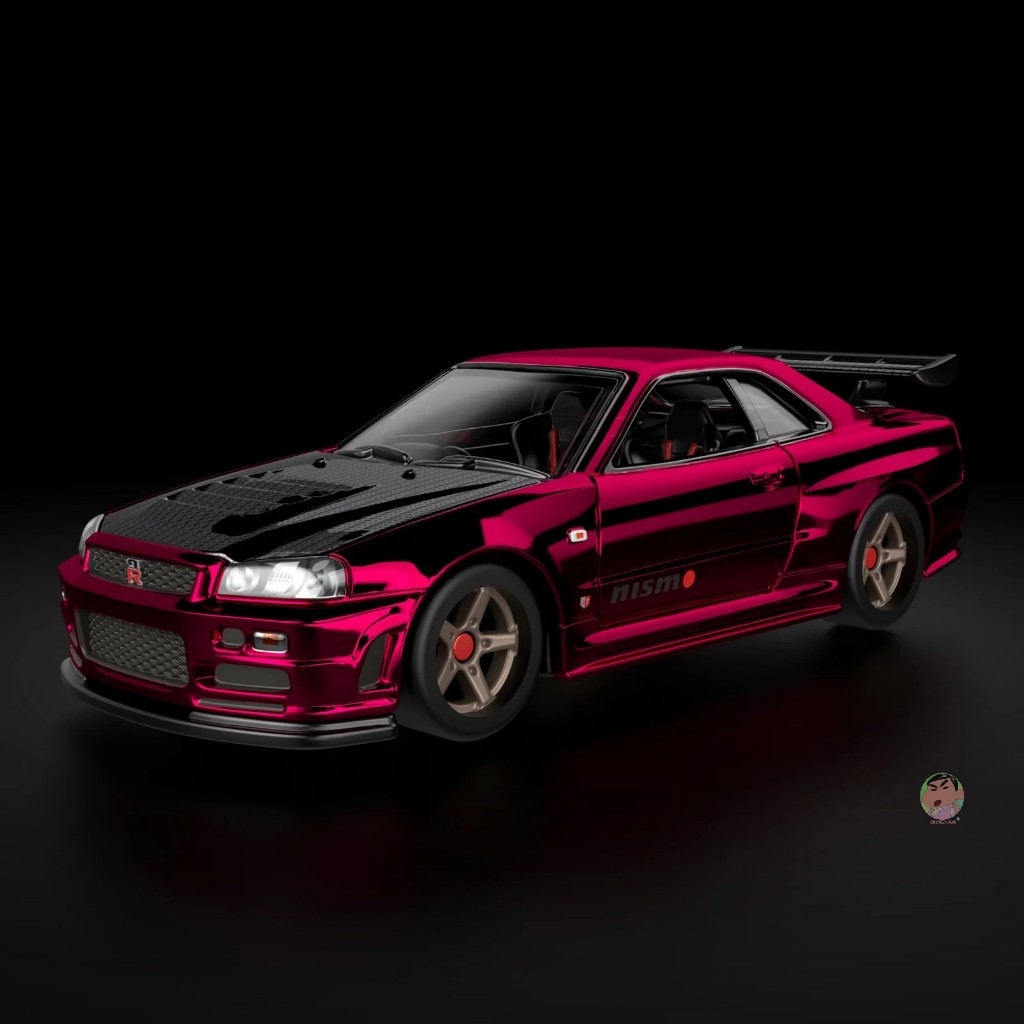 Hot Wheels RLC Exclusive sELECTIONs Nissan Skyline GT-R (BNR34) Car Model