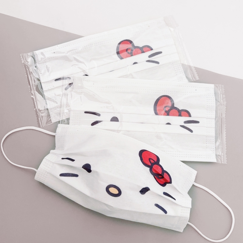 50 ชิ้นบรรจุส่วนบุคคล Miffy กระต่าย kt การ์ตูนผู้ใหญ่หน้ากากแฟชั่นผู้ใหญ่ผู้หญิงน่ารักหมี Face Mask - รูปที่ 2