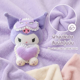 ตุ๊กตาน่ารัก My Melody และ Kuromi ของเล่นเด็กวัสดุปลอดภัย ชุดตุ๊กตาคาร์แรคเตอร์นุ่มนิ่ม สำหรับเด็กอายุ 3 ปีขึ้นไป ของขวัญวันเกิดเสริมพัฒนาการ
