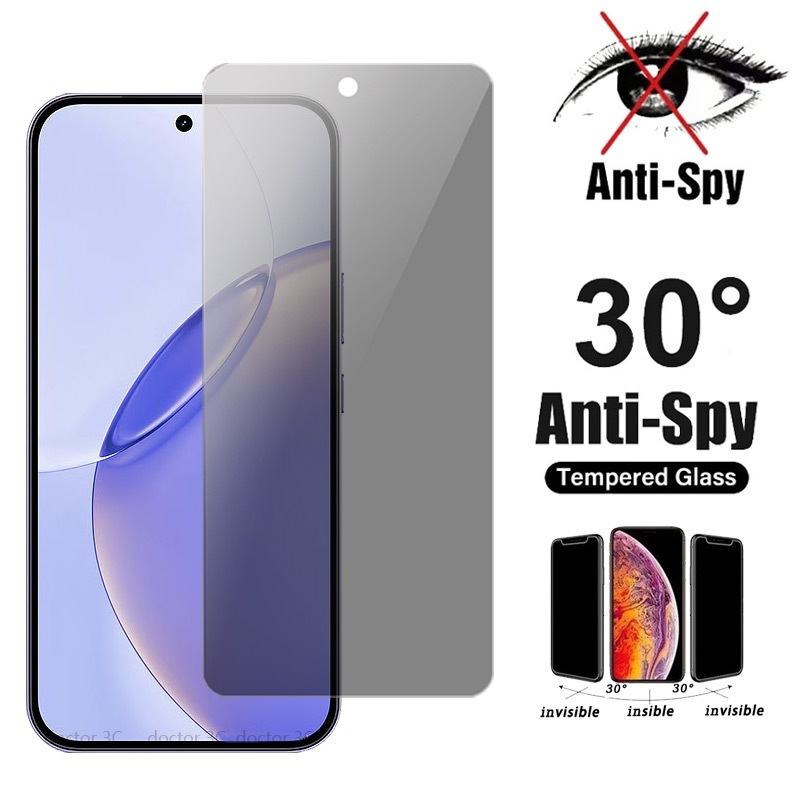 ฟิล์มกระจก กันมองกันเสือก สำหรับ Realme real me Note 70T 60X 60 50 16 15 15T 15X 14X 13 12 11 11X 10 9 8 7 6 5 10T 9i 8i 7i 6i 5i 5s Q Pro Plus 4G 5G 2026