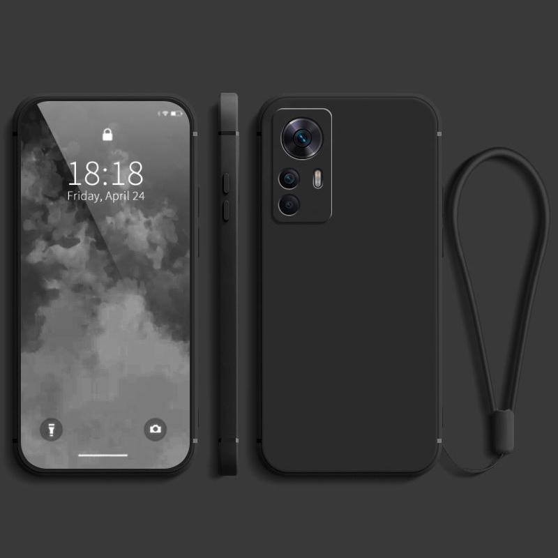 สําหรับ Xiaomi Mi 12T Pro Mi 12 Pro Mi 12 Lite Mi 12s Ultra Mi 12x Mi 12 Ultra เคสโทรศัพท์ซิลิโคนสีท