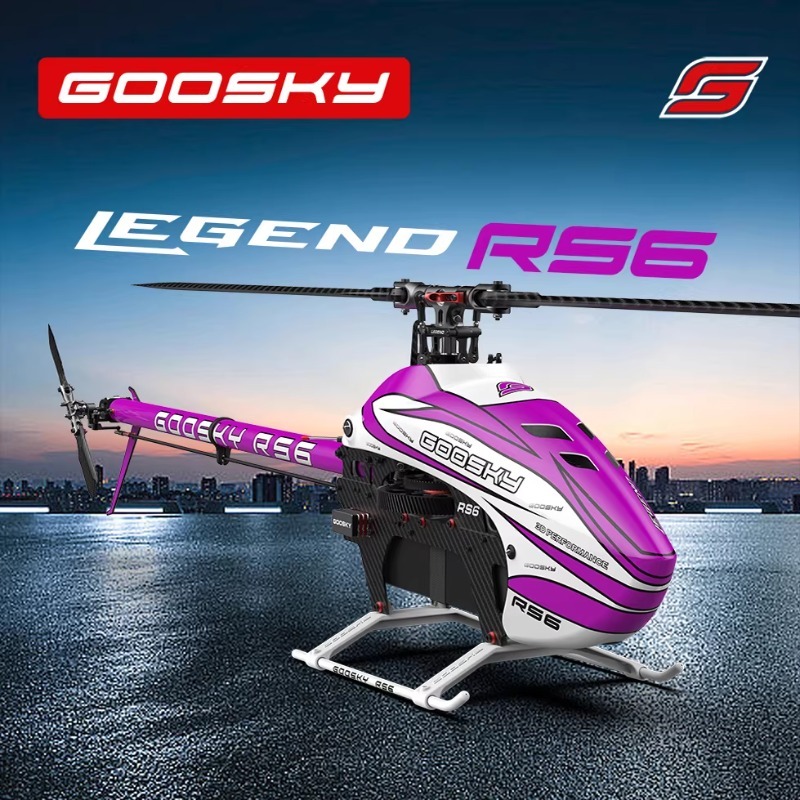 GOOSKY RS6 600 Class 3D 1352mm เฮลิคอปเตอร์ควบคุมระยะไกล