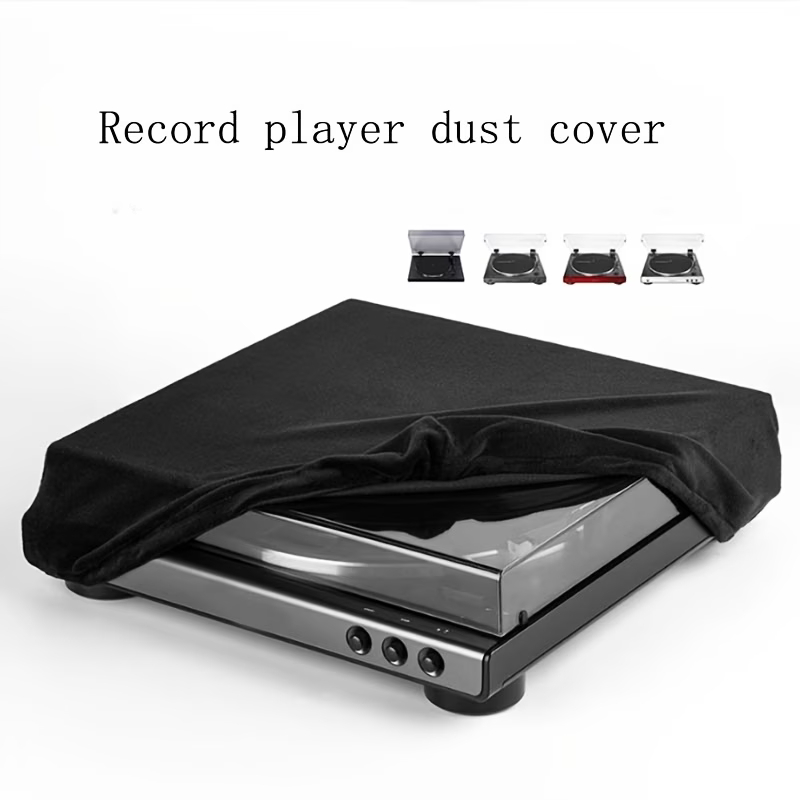 Turntable Dust Cover Spandex ความยืดหยุ่นสูงกันฝุ่นฝาครอบป้องกัน Turntable Dust Case Sleeve สําหรับ 