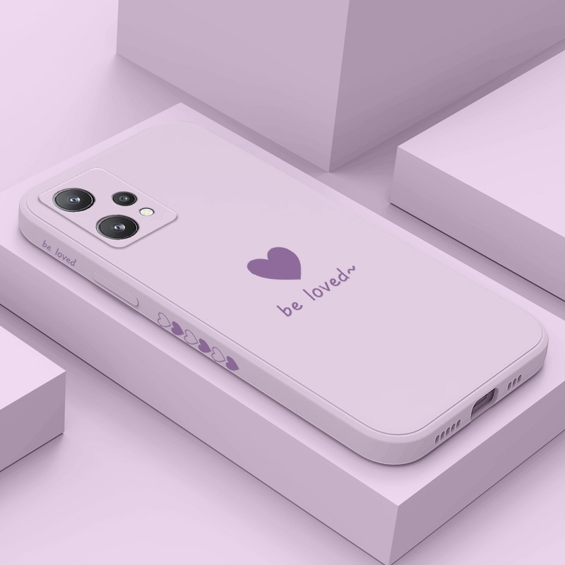 เคสโทรศัพท์สําหรับ OPPO Realme 11 10 9i 9 10Pro Pro Plus 4G 5G Simple Heart Creative Design Cover