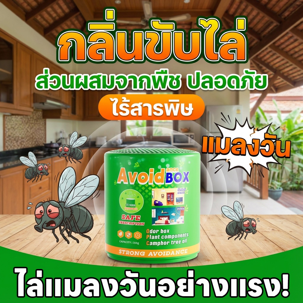 🪰100 ปีไม่มีแมลงวัน🪰 ไล่แมลงวัน แมลงหวี่ ไล่แมลงหวี่ ซื้อ 2 แถม 1 150 กรัม ไม่ก่อให้เกิดอันตรายต่อร่างกายมนุษย์ สัตว์เลี้ยง หรือสิ่งแวดล้อม ไล่แมลง