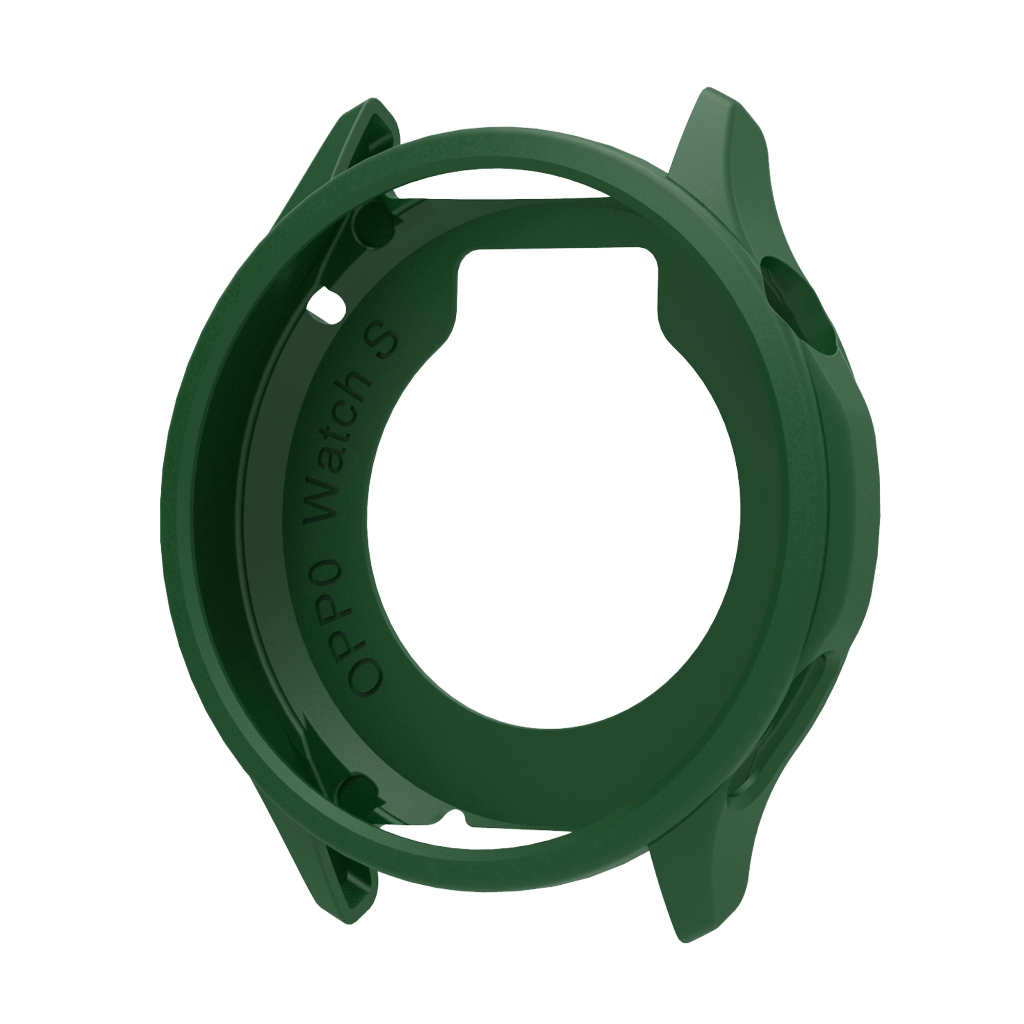 Tpu Soft Case สําหรับ OPPO Watch S สมาร์ทนาฬิกาซิลิโคนปลอกปกป้องหน้าจอกรณีคลุมทั้งหมด Bezel เปลือกกันชน ราคา ถูกที่สุด ดีลบีเคเค แกลเลอรีภาพที่ 7
