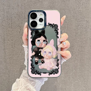 เคส OPPO Reno 14 15 16 14F 15F 16F 5G เคส OPPO Reno 14 15 16 Pro Max 5G เคสน่ารักไคร้เบบี้ Crybaby เด็กผู้หญิงอินเทรนด์กันกระแทกน่ารักกระต่ายฝ้าความรู้สึกกรณีสําหรับเด็กผู้หญิงเด็กผู้ชายนักเรียน