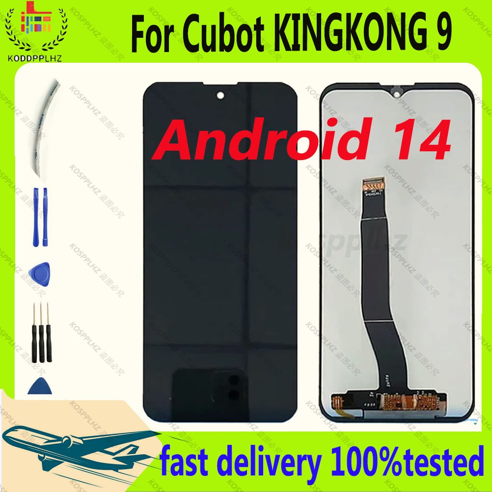 หน้าจอ LCD Cubot King Kong 9 ขนาด 6.58 นิ้ว เหมาะสําหรับ Cubot KingKong 9 Android 14 และรุ่นเหนือ
