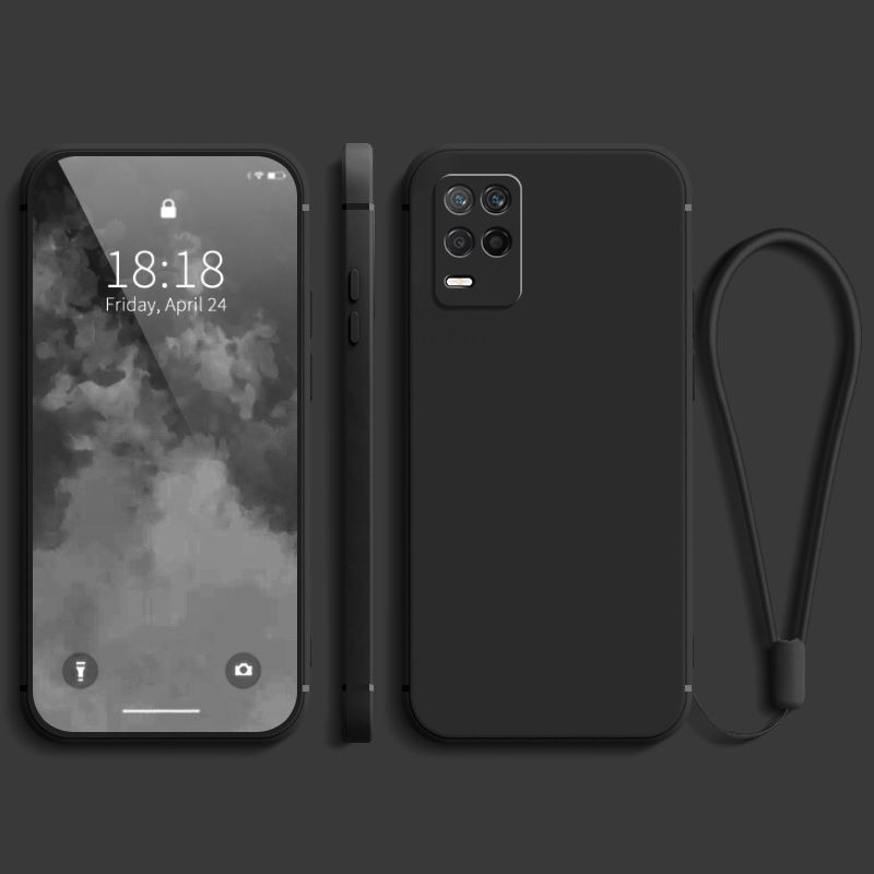 สําหรับRealme Narzo 10A Narzo 20 Pro Narzo 20A Narzo 30 Pro Narzo 30Aเคสโทรศัพท์ซิลิโคนสีทึบสําหรับR