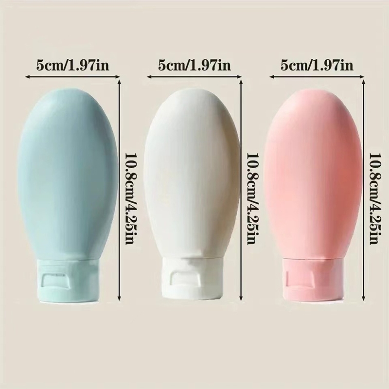 ขวดรีฟิลสำหรับเดินทางแบบบีบ ขวดแชมพูเปล่าแบบพกพา ขวดรีฟิลอเนกประสงค์ความจุขนาดใหญ่ - รูปที่ 2