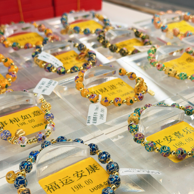 สร้อยข้อมือมงคล  (龙华寺手串) วัดหลงฮวา - รูปที่ 4