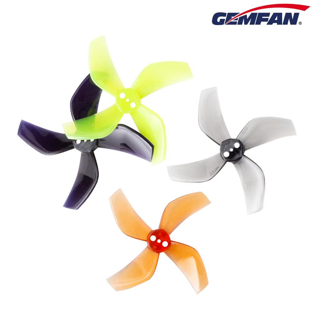 ใบพัด FPV 4 คู่ 8 ชิ้น GEMFAN D51 2020 2x2x4 2 นิ้ว 50.3 มม. 4 ใบมีด PC ใบพัด 1.5 มม.สําหรับ RC FPV Racing Freestyle Tinywhoop BETA85X Drone