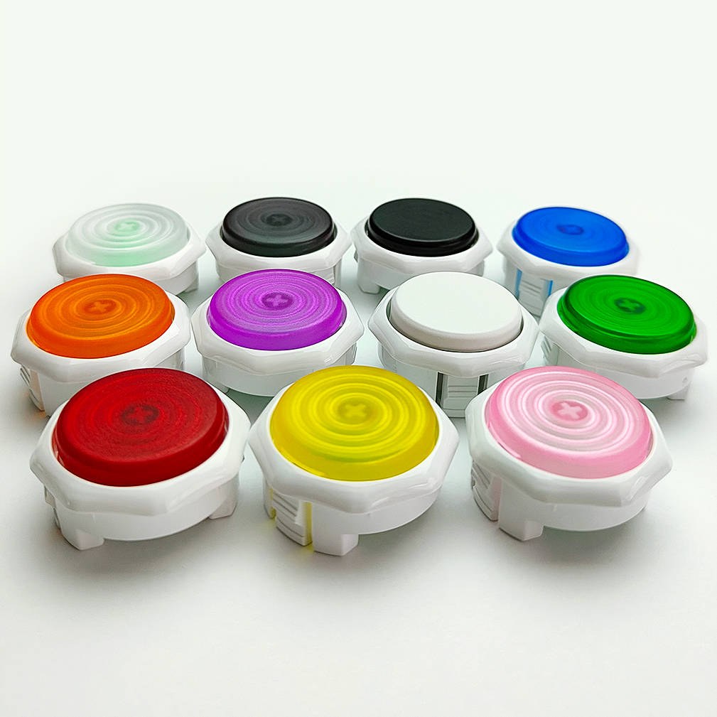 ST-L7/Si Tong Arcade/Street Fighter 6/Octagonal/2.8 ปลั๊กร้อน/หมวกเน่า/Kailh Raptor Series-Purple Gl